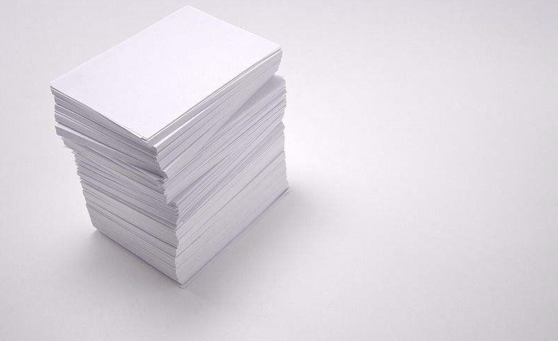 How to describe the thickness of a tissue paper?