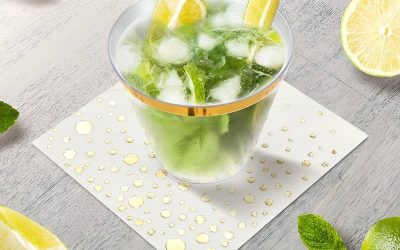 Custom Printed Cocktail Napkins Wholesale: Enhancing Brand Visibility with Company Logo