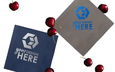 customized cocktail napkins with logo