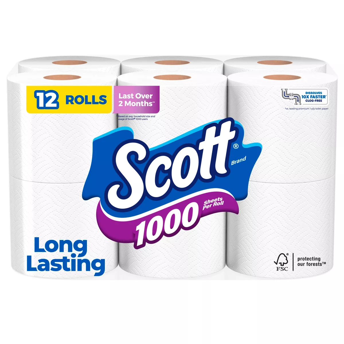 1 ply toilet tissue