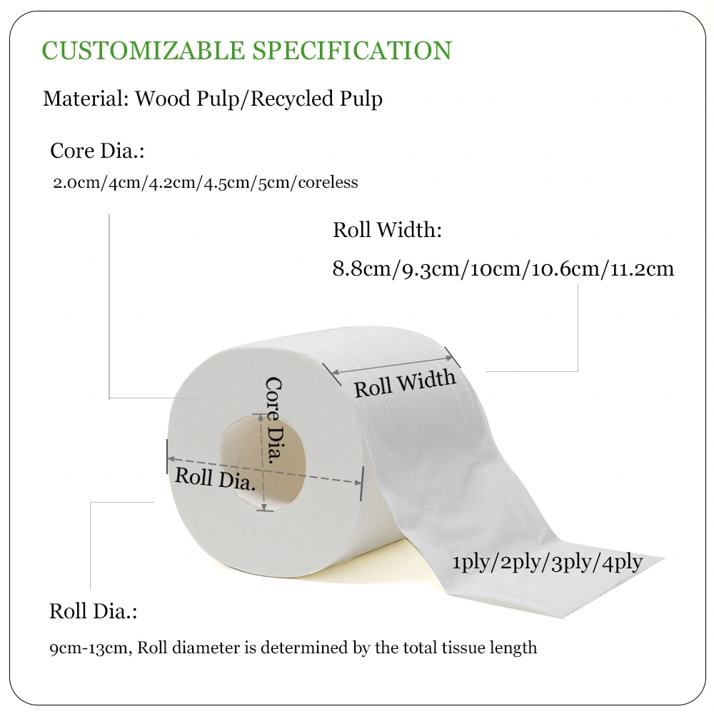 toilet paper roll dimensions